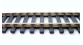 RAILS HORNBY R600 Rail Droit 168 mm